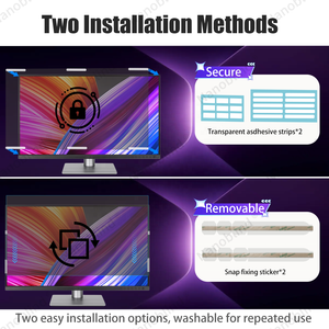 สำหรับ ASUS 27 นิ้ว 16:9 จอภาพไวด์สกรีน หน้าจอความเป็นส่วนตัว ป้องกันแสงสะท้อน ตัวกรองแสงสีฟ้าพร้อมการป้องกันดวงตา ชิลด์ความปลอดภัย - Product Image 4