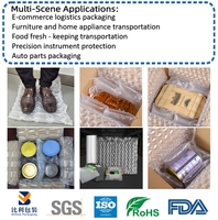 Film de protection PE de qualité supérieure, de qualité alimentaire, coussin à bulles d'air transparent, anti-chute, anti-choc, imperméable pour ordinateur