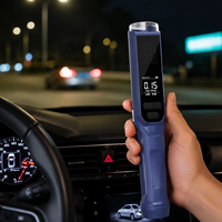 Alcoholímetro Profesional con Sensor Semiconductor y Batería de Litio para Conductores de Automóviles, con Tiempo de Respuesta de 3s, Gran Venta