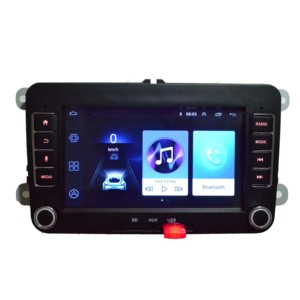 Android 7 "reproductor Multimedia para coche navegación GPS radio MP5 reproductor 2 DIN para VW Volkswagen <span class=keywords><strong>Bora</strong></span> SEAT Leon 2 Altea Toledo Skoda - Product Image 6