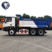 Camions bennes Shacman X3000 robustes 6x4 pour le transport de sable, de charbon, de matériaux de génie civil et de construction