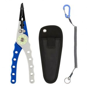 Alicates de Pesca Luminosos de Acero de Alto Carbono, Multifuncionales, Portátiles, para Uso en Ríos y Océanos, Pesca Nocturna, Pesca con Anzuelos Abiertos - Product Image 5