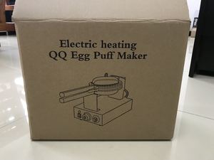 เครื่องทำวาฟเฟิลไข่สแตนเลสขนาดเล็กแบบพกพา 1400 ฟุตต่อนาที QQ เครื่องทำวาฟเฟิลแบบฟอง ใช้แก๊ส/ไฟฟ้า - Product Image 6