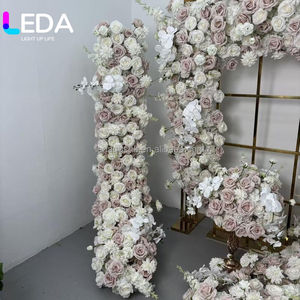 Décorations de mariage LEDA, arrangement floral, fleurs suspendues, fleurs artificielles bleues pour mariage - Product Image 2