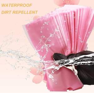 Vente en gros 200 pièces/sac de protection jetable pour stylo de tatouage manches de machine sac de couverture <span class=keywords><strong>POPU</strong></span> couleur rose 65*182mm plastique - Product Image 2