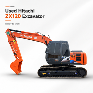 รถขุดตีนตะขาบฮิตาชิ ZX120 มือสอง ขนาด 12 ตัน ระบบไฮดรอลิก ขาย - Product Image 1