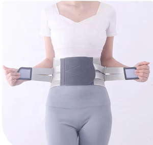 <span class=keywords><strong>Ceinture</strong></span> de soutien lombaire thermosoudée élargie pour compression discale, fixation pour sports, fitness, haltérophilie et squats - Product Image 2