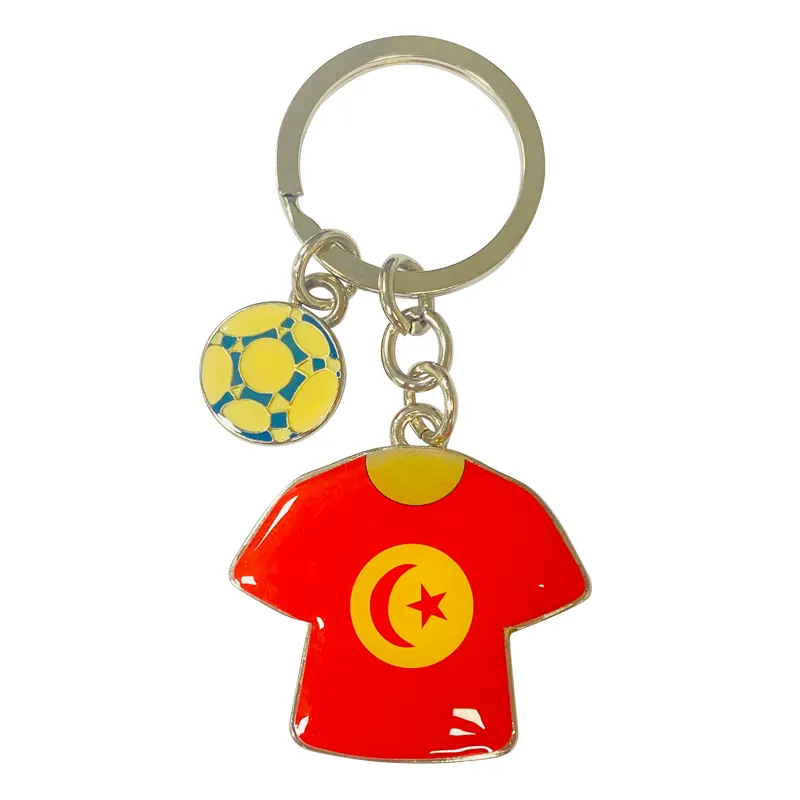 Customised Gold Plated Metal Key Chains Cute Personalised Keyring Holder with Hard Soft Enamel Cheap Keychain with Custom Logo