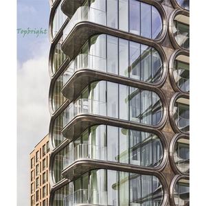 ألواح واجهات حديثة للمكتب ، نظام زجاج عاكس مزدوج - Product Image 1