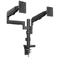 Swelix H11B double ressort à gaz robuste réglable ordinateur portable Lcd moniteur bras Support support de bureau support 14-32 pouces moniteur