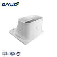 Kit de couverture décorative en PVC pour conduits de climatiseur mural sans conduit, accessoires pour mini-split et climatiseur central - Blanc décoratif