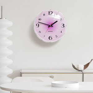 Wozoom Wall <b>Clock</b> Round Analog <b>Battery</b> Operated Living Room Decor - Product Image 3
