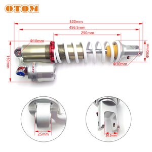 โช้คอัพหลังแบบปรับได้ OTOM Dirt Bike Motocross Motorcycle 2023 SX SXF XC XCF LDS สำหรับ KTM 125 150 250 300 450 - Product Image 2