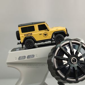 LDARC R01 2026 1/64 Mini Voiture RC de Niveau Hobby, Télécommandée 2.4G, Électrique, Nouveaux Jouets Tendance, Petites Voitures Tout-Terrain Crawler, Jeu de Bureau - Product Image 3