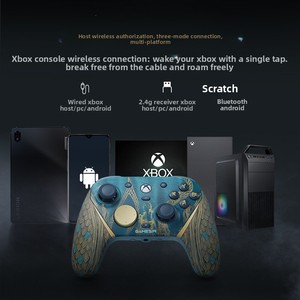 <span class=keywords><strong>Control</strong></span> <span class=keywords><strong>de</strong></span> Juego GameSir G7 Pro <span class=keywords><strong>para</strong></span> PC/Steam, Inalámbrico 2.4G, Material ABS, Compatible con <span class=keywords><strong>iPhone</strong></span> y Android - Product Image 2