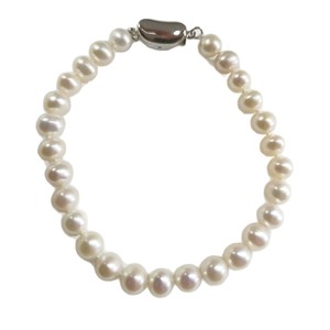 แหวนและกำไลข้อมือเงินแท้ S925 คุณภาพสูง ประดับมุกน้ำจืดแท้ ไม่ผ่านการแปรรูปด้วยสารเคมี ขนาด 5-6 มม. ทรงกลม แสงเงาสวยงาม ไร้ตำหนิ - Product Image 5