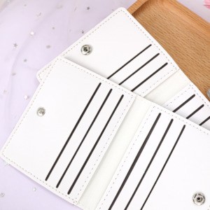 Titular de la tarjeta bancaria personalizada Multi Slot Wallet Titular de la tarjeta de licencia de <span class=keywords><strong>conducir</strong></span> Compacto y portátil de cuero PU - Product Image 4