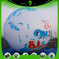 Ballon gonflable personnalisé en forme de dessin animé sur glace, décoration d'événement durable pour spectacle familial
