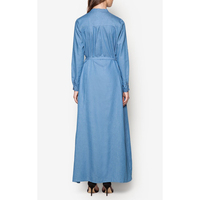 Abaya ouverte élégante et modeste pour femme, style vintage, idéale pour les mariages d'hiver, mode islamique traditionnelle de Dubaï, Arabie, Turquie pour l'Aïd