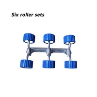 Pièces de remorque de bateau en gros remorque de bateau bleue rouleaux oscillants rouleaux de remorque de bateau