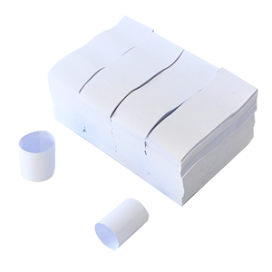 Lightweight Eco Friendly BPA Free <b>Thick</b> Sturdy Easy Tear White Paper Wristbands 1.5x4.25 Inch Disposable Event Identification - Product Image 6