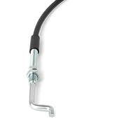 Rakitan Kontrol Throttle Tangan Hitam 333 D3677 untuk Tuas Throttle Mesin Backhoe Loader JCB 3CX T4i