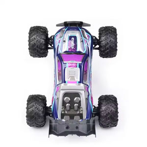 Camion tout-terrain télécommandé électrique 4x4 à l'échelle 1/16, 2,4 GHz, 38 km/h, course haute vitesse, escalade sur rochers, avec lumières - Product Image 5