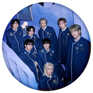 SK KPOP Badge 58mm Around Badge Brooch for Hyunjin Felix HAN IN BANGCHAN CAHNGBIN LeeKnow Seungmin