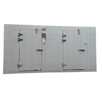 Réfrigérateur et congélateur combinés à porte battante à 2 portes, résistants au feu, fabriqués en usine