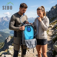 Réservoir d'hydratation Sibo 3L pour le cyclisme, imperméable, anti-éclatement, à connexion rapide, pour course de marathon, vente en gros