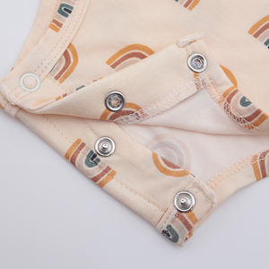 Roupa de bebê sem mangas, nova moda de design, padrão, coelho, chapéu, preço de fábrica, botões, malha, roupa de bebê, venda imperdível - Product Image 6