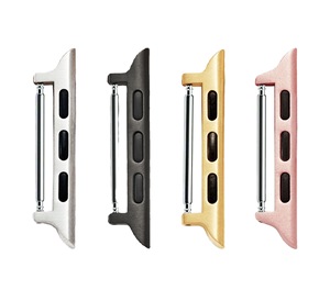 Adaptadores de Correa de 38mm 40mm 41mm 42mm <span class=keywords><strong>44mm</strong></span> 45mm 46mm 49mm, Conector de Correa de Acero Inoxidable para <span class=keywords><strong>Apple</strong></span> <span class=keywords><strong>Watch</strong></span> - Product Image 2