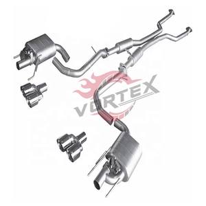 Sistema de Escape Catback Valvetronic de Acero Inoxidable 304 Personalizado Vortex, Pulido a Espejo, para Lexus RC350 3.5L 2014-2021, Doble Salida - Product Image 4