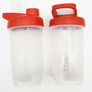 Bouteille de shaker pour boisson protéinée avec logo personnalisé, sans BPA, pour le sport - Product Image 5