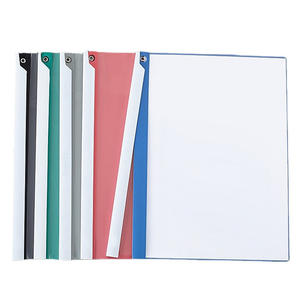 Best Quality Business Office Stationery Gift Desk Color Folder Custom Waterproof Plastic File Folder Clip - Product Image 2