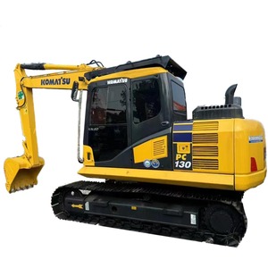 Excavatrices Komatsu PC130 |   Excavatrice sur chenilles d'occasion de 13 tonnes |   Machinerie de terrassement d'occasion Pompe hydraulique KYB - Product Image 1