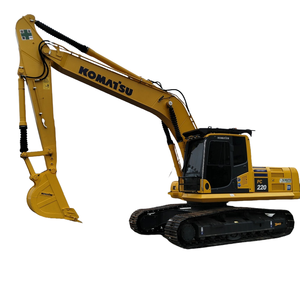 Excavadora de segunda mano, 22 toneladas, original, usada en Japón, Komatsu, grande, con certificado EPA CE, pc220 220-7, excavadora de segunda mano - Product Image 1