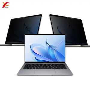 Layar 16 inci transparansi tinggi pelindung layar laptop hisap magnetik film anti Pengintip cocok untuk laptop filter privasi