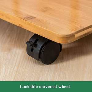 Schreibtisch Smart c Shaped Bamboo Wooden Side <strong>Tables</strong> <strong>Mesas</strong> De Centro Bedside <strong>Table</strong> for Living Room Luxury - Product Image 4