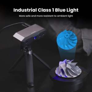 Revopoint เครื่องสแกน3D รุ่นมินิ<span class=keywords><strong>2</strong></span>แบบพกพาพิมพ์3D แบบมือถือแสงสีฟ้ามาตรฐาน0.02มม. แม่นยำสแกนเร็ว16นิ้ว - Product Image 3