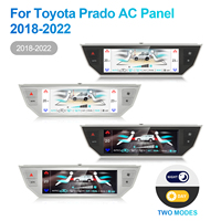 NaviHua Nouveau design de panneau de commande de climatisation de voiture, écran LCD de climatisation, accessoires automobiles pour Toyota Prado 2018-2022