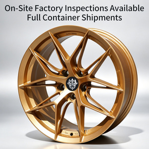 Venta Directa de Fábrica de Ruedas FLowtone, Ruedas de Lujo Doradas de 18 Pulgadas 5x114.3, Ruedas Clásicas de Aleación, Ruedas de Alta Calidad Fabricadas con Tecnología Flow Forming - Product Image 3