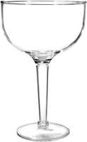 Verres à cocktail Margarita en plastique de 45 oz, thème cristal, pour carnavals, grande taille, gobelets Martini Margarita