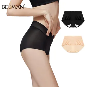 Beswan 2022 newest women's underwear panties seamless women bra and panties low waist for ladies