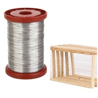1 Rolle 500g Edelstahl draht Bienenstock rahmen draht mit 0,55mm Durchmesser Imkerei bedarf Bienen rahmen werkzeug