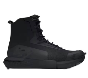 TSB25 AS33 Black Men's High-Top Tactical <b>Boots</b> with Side Zip Durable Breathable Mesh All Seasons - Product Image 1