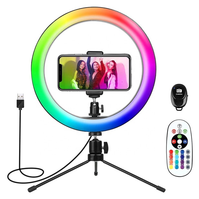Ring Lights Lamp With Tripod Phone Holder for Photography