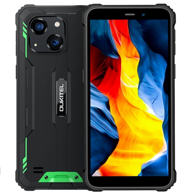 Unlocked OUKITEL WP32 4+128GB Rugged Smart Phone Android13 OS 5.93Inch Dual Ai Camera 5MP 20MP android smartphone unlock