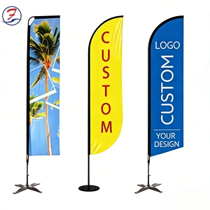 Personaliza tu Bandera de Playa con Diseño y Logotipo para Uso en Agencias de Automoción y <span class=keywords><strong>Viajes</strong></span> - Product Image 2