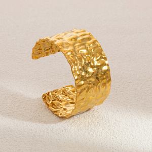 <b>Adjustable</b> Opening Stainless Steel Waterproof <b>Bracelet</b> for Women Simple Versatile Design Trendy Charm <b>Bracelets</b> for Anniversary - Product Image 4